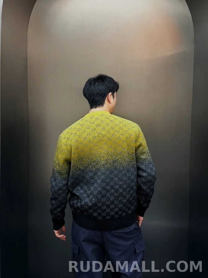 구찌 구찌 그라디언트 제카드 니트 상세 이미지