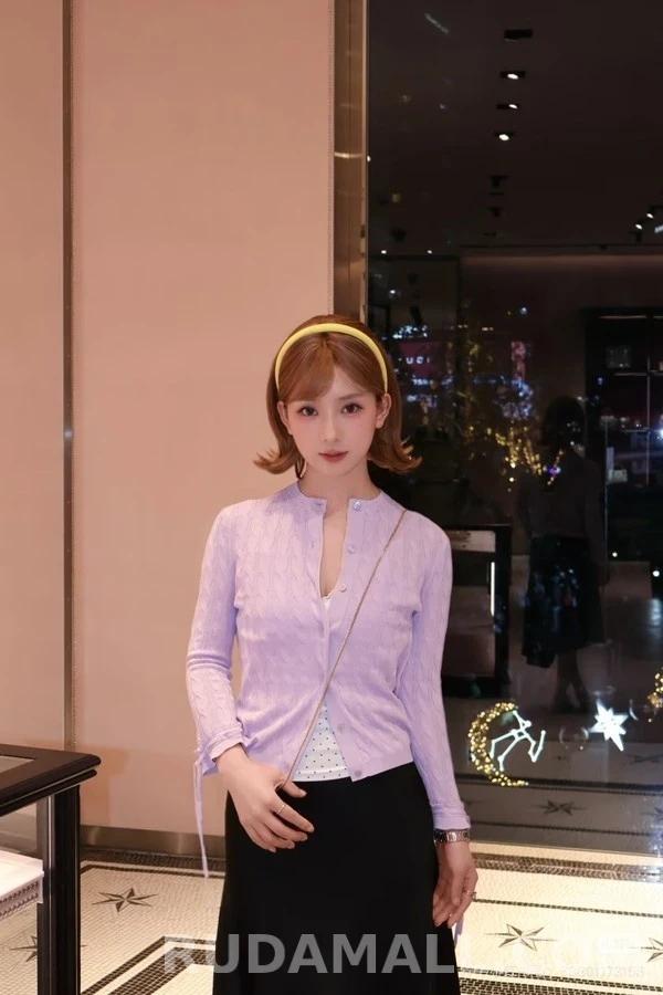 구찌 구찌 브레이디드 코튼 블렌드 가디건 상세 이미지