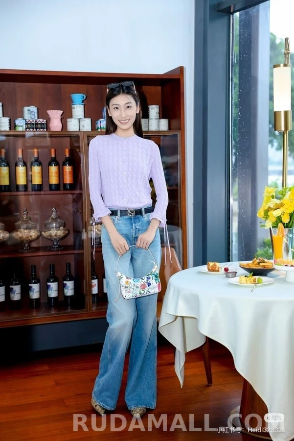 구찌 구찌 브레이디드 코튼 블렌드 가디건 상세 이미지