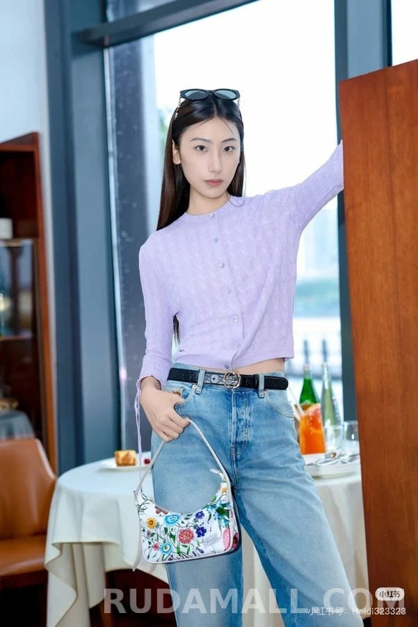 구찌 구찌 브레이디드 코튼 블렌드 가디건 상세 이미지