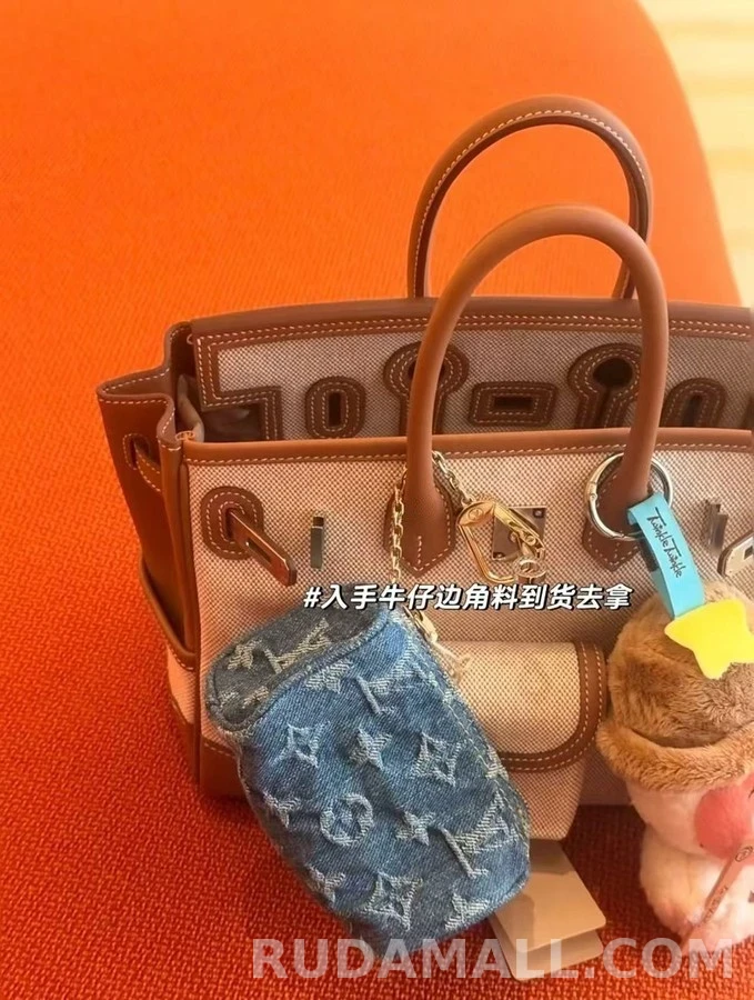 루이비통 루이비통 모노그램 데님 키 파우치 상세 이미지