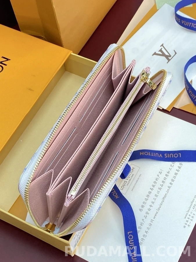 루이비통 루이비통 모노그램 썸머 트렁크 지피 월렛 상세 이미지