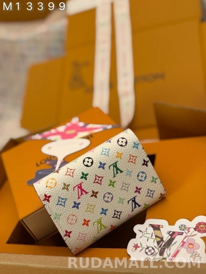 루이비통 루이비통 무라카미 타카시 모노그램 멀티컬러 로잘리 코인 퍼스 상세 이미지