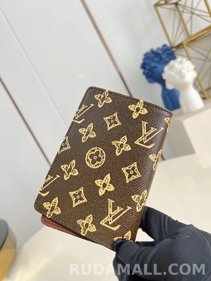 루이비통 루이비통 모노그램 캔버스 여권 케이스 상세 이미지