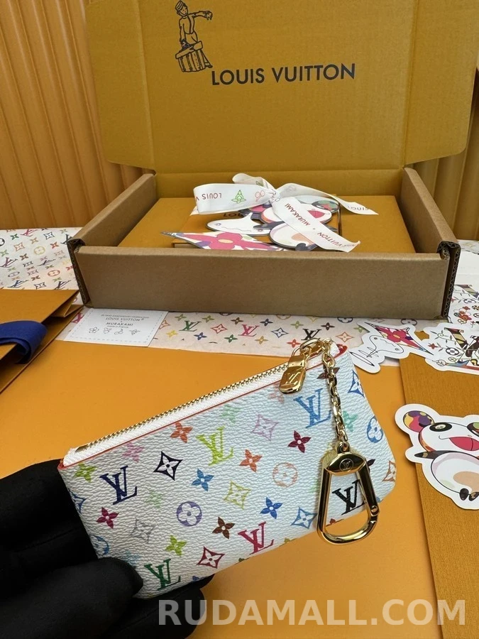 루이비통 루이비통 무라카미 모노그램 멀티컬러 키 파우치 상세 이미지