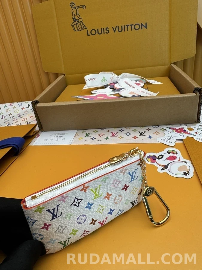 루이비통 루이비통 무라카미 모노그램 멀티컬러 키 파우치 상세 이미지