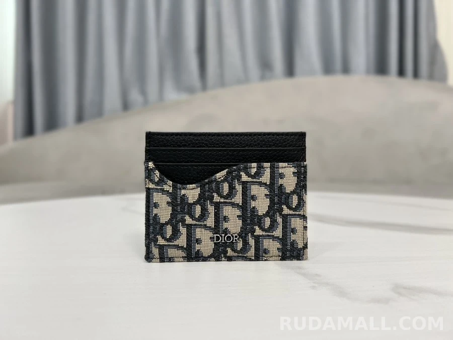 디올 디올 새들 카드 지갑 상세 이미지