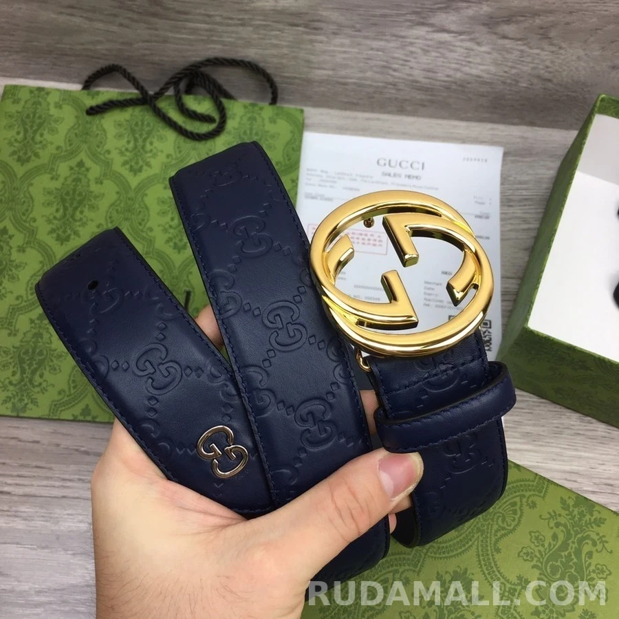 구찌 구찌 패턴 벨트 상세 이미지