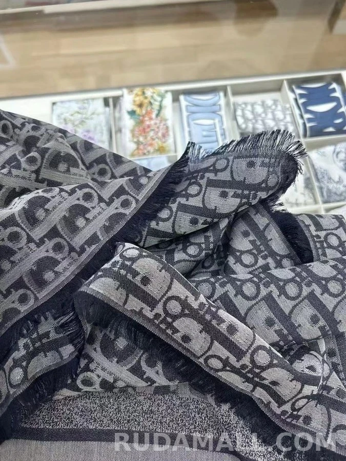 디올 디올 오블리크 패턴 스카프 상세 이미지