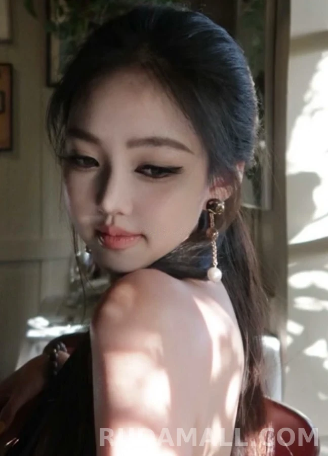 샤넬 샤넬 로고 진주 드롭 이어링 상세 이미지