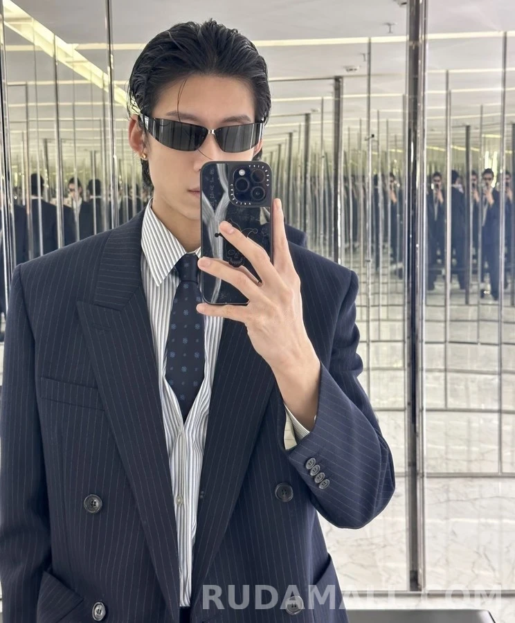 생로랑 세인트로랑 무테 좁은 선글라스 상세 이미지