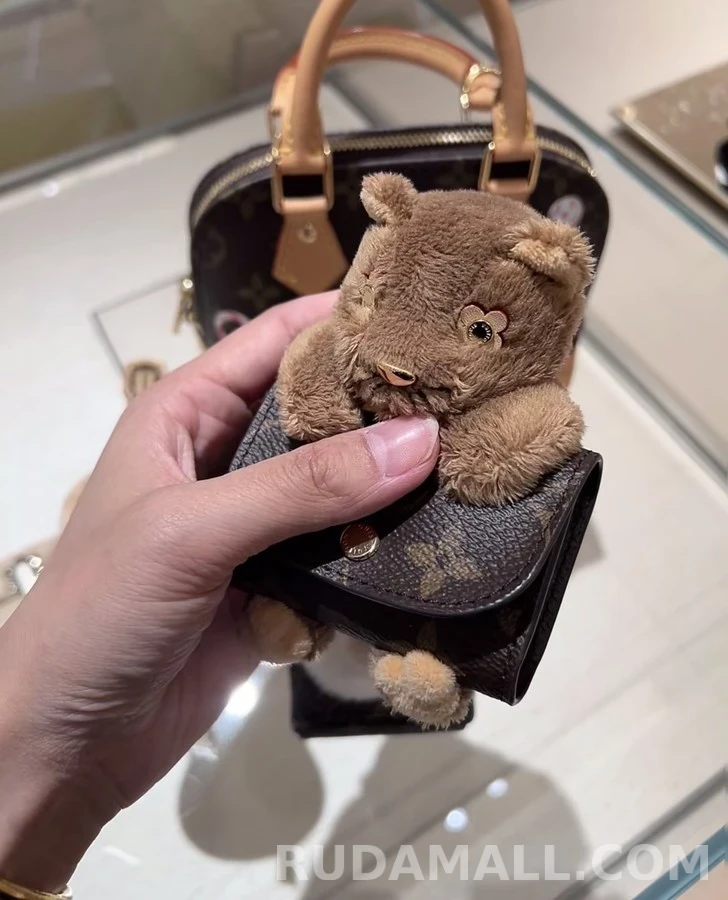 루이비통 루이비통 모노그램 캔버스 베어 키링 상세 이미지