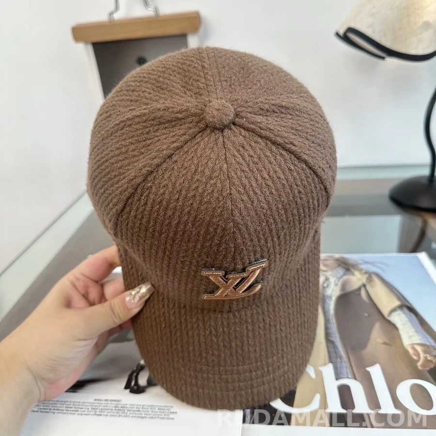 루이비통 루이비통 로고 텍스처 볼캡 상세 이미지