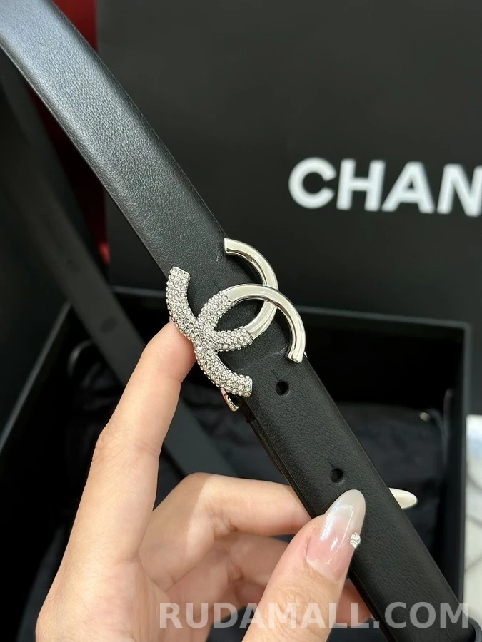 샤넬 샤넬 로고 크리스탈 벨트 상세 이미지