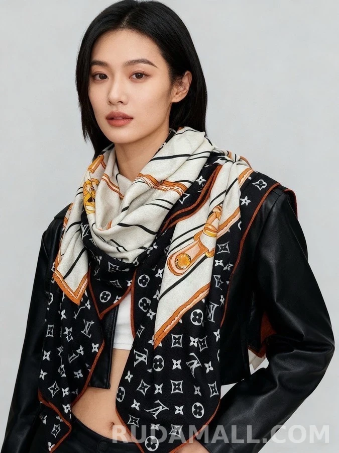루이비통 루이비통 모노그램 트래블 스카프 상세 이미지