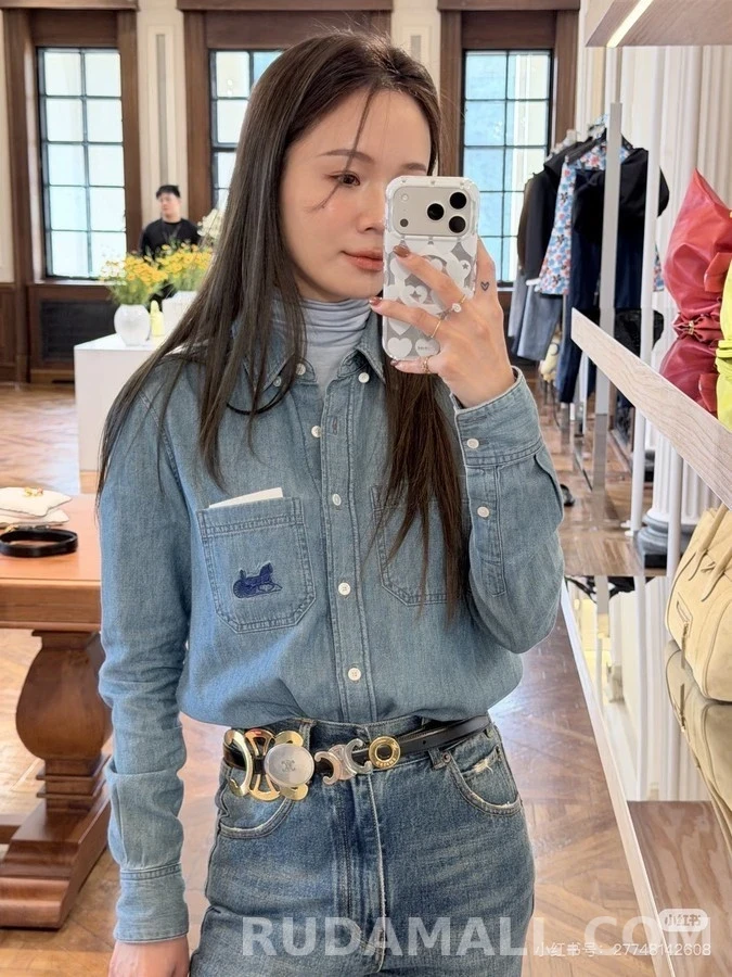 셀린느 셀린느 트리옹프 멀티 버클 벨트 상세 이미지