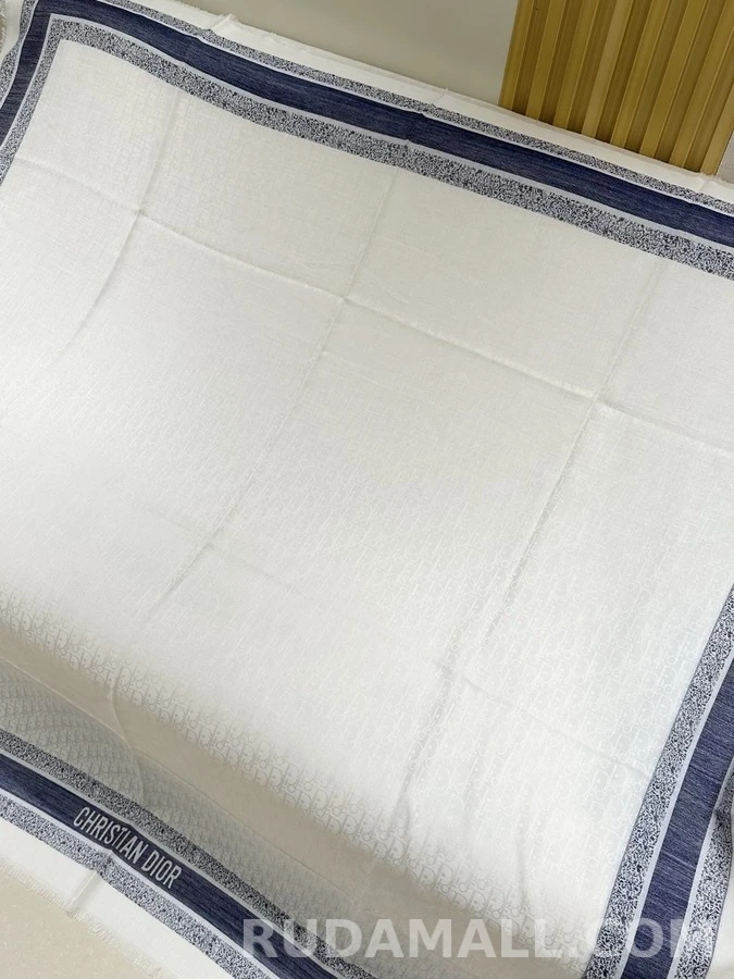 디올 디올 레터링 오블리크 숄 상세 이미지