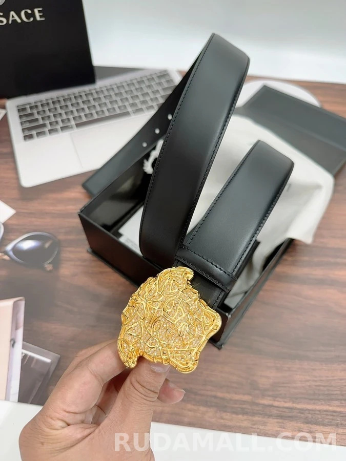 베르사체 베르사체 메두사 크리스탈 벨트 상세 이미지