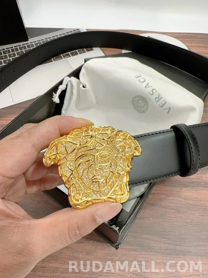 베르사체 베르사체 메두사 크리스탈 벨트 상세 이미지