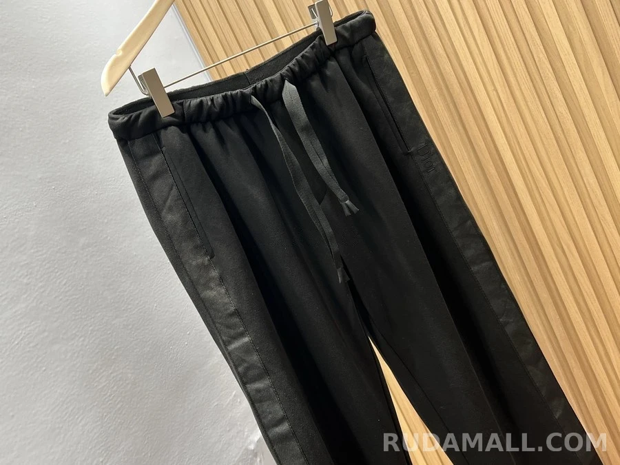 디올 디올 레터링 스트라이프 트레이닝 팬츠 상세 이미지