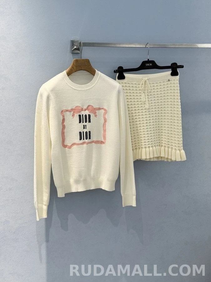 디올 디올 북 커버 자수 스웨터 상세 이미지