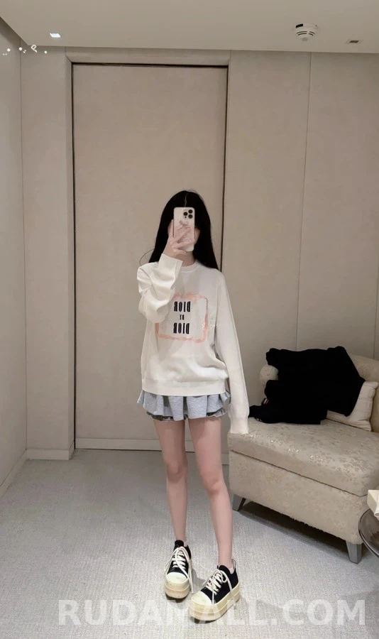 디올 디올 북 커버 자수 스웨터 상세 이미지