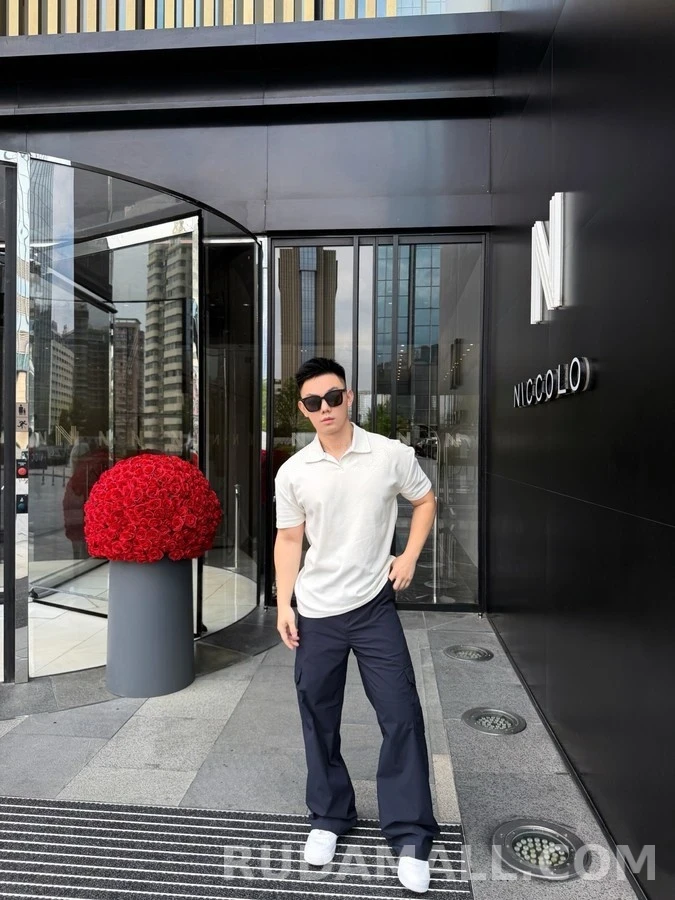 디올 디올 레터링 자수 카고 팬츠 상세 이미지