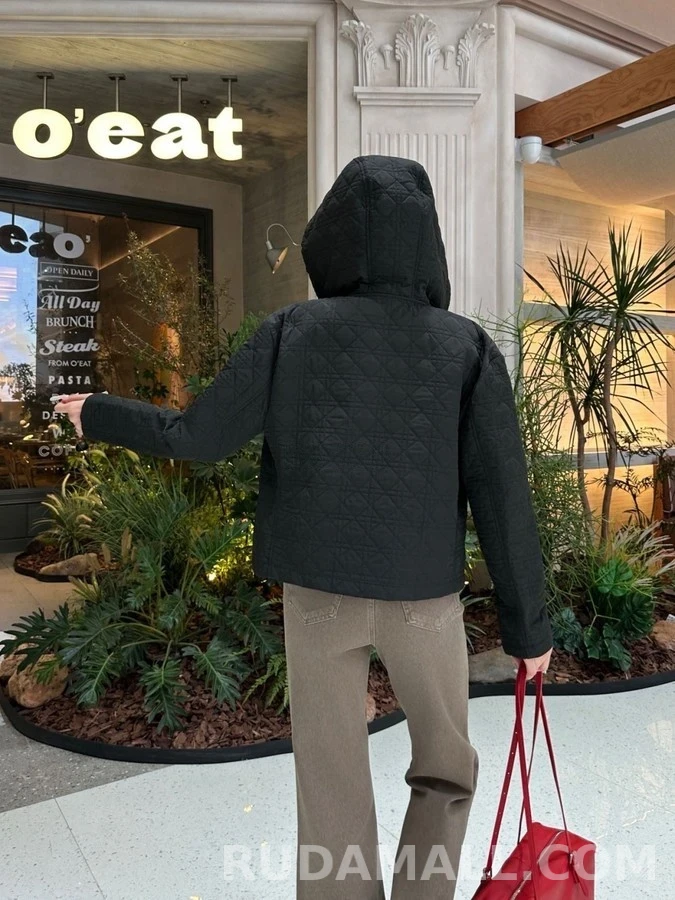 디올 디올 레터링 퀼팅 후드 집업 상세 이미지