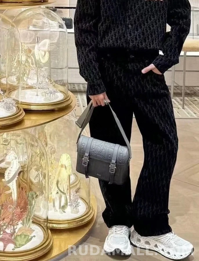 디올 디올 로고 오블리크 패턴 셔츠 상세 이미지