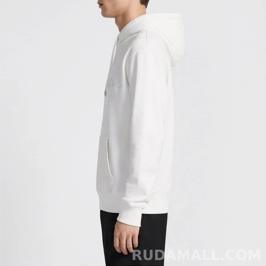 디올 디올 리본 로고 후드 맨투맨 상세 이미지