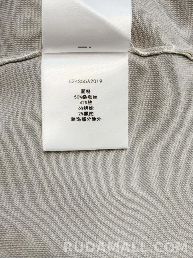 디올 디올 리본 새 자수 맨투맨 상세 이미지