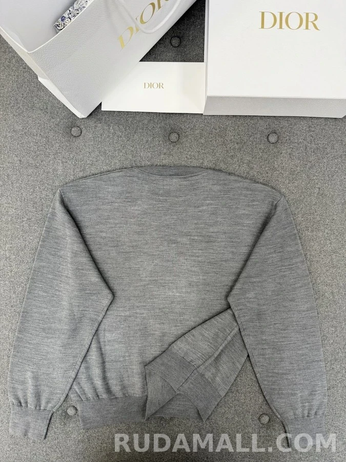디올 디올 메달리온 자수 스웨터 상세 이미지