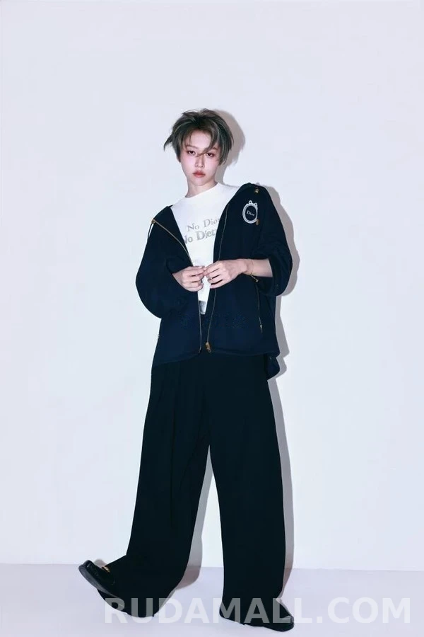 디올 디올 메달리온 자수 후드 집업 상세 이미지