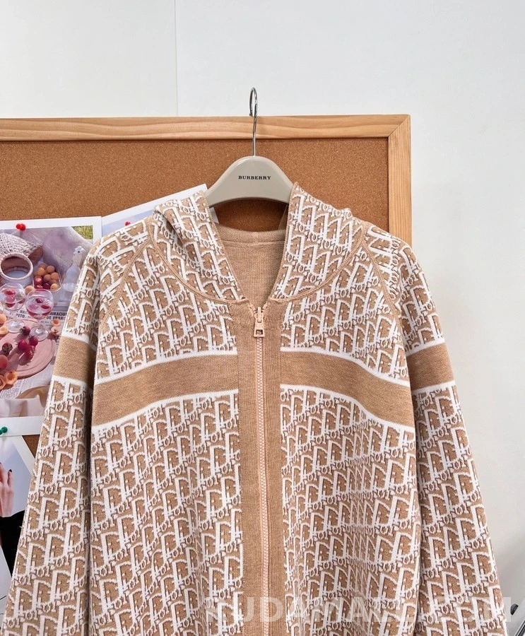 디올 디올 모노그램 양면 후드 집업 상세 이미지