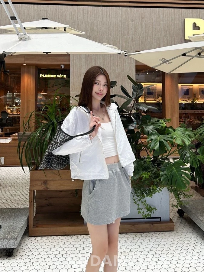 디올 디올 모노그램 자카드 후드 바람막이 상세 이미지