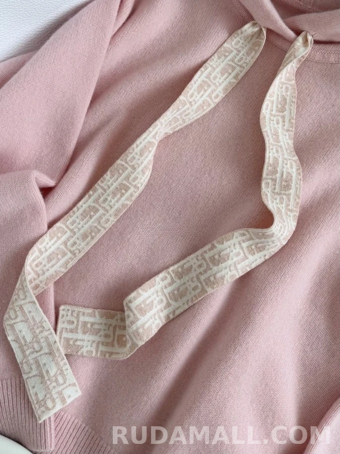 디올 디올 벚꽃 로고 드로스트링 후드 상세 이미지