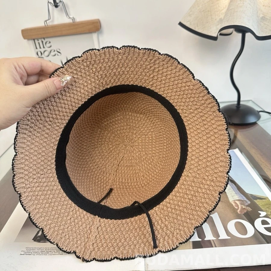 샤넬 샤넬 크로셰 로고 버킷햇 상세 이미지
