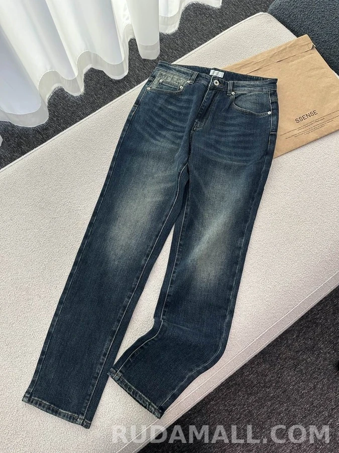 디올 디올 빈티지 워시드 스트레이트 데님 팬츠 상세 이미지