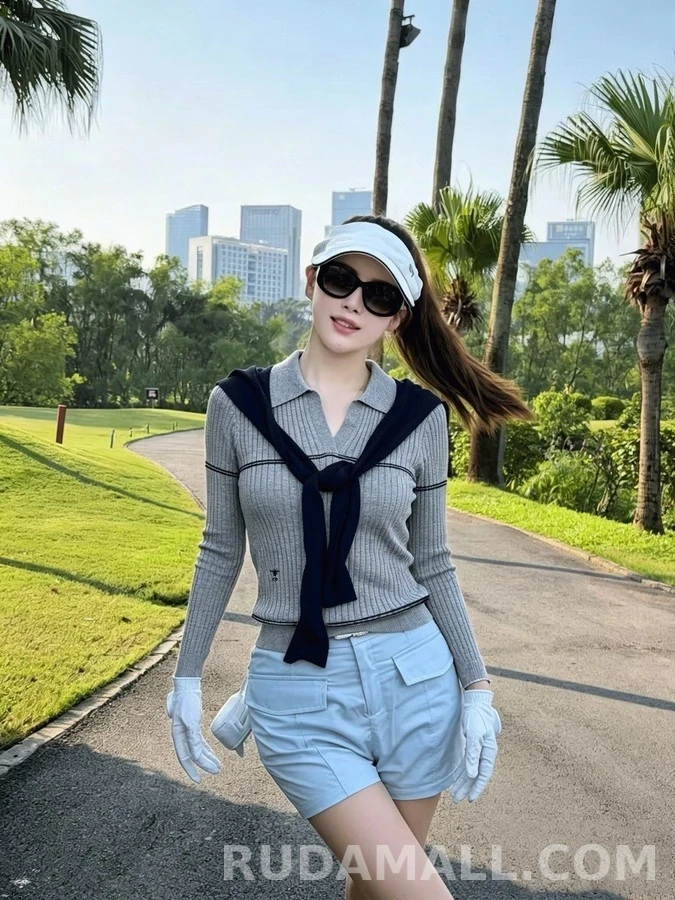 디올 디올 세일러 카라 비 자수 긴팔 티셔츠 상세 이미지