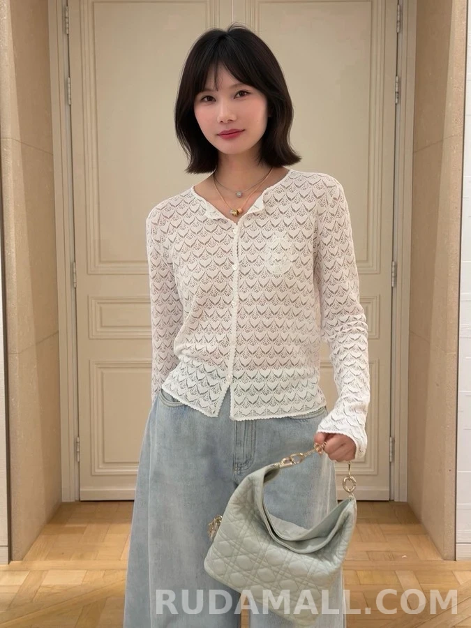 디올 디올 메달리온 자수 가디건 상세 이미지