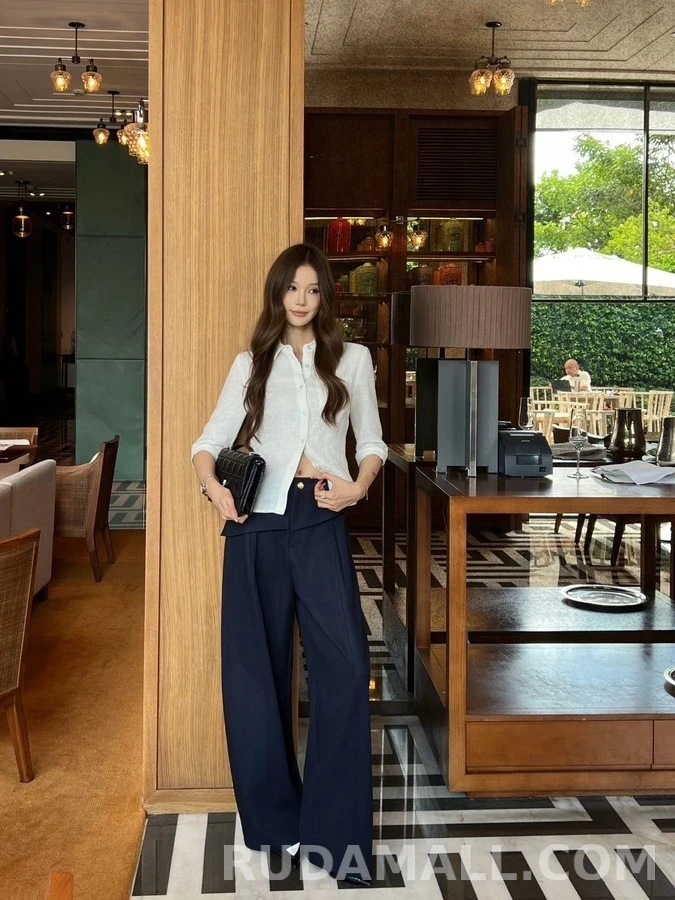 디올 디올 스커트 레이어드 와이드 팬츠 상세 이미지