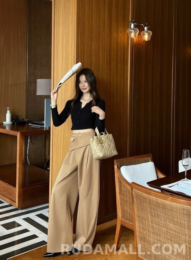 디올 디올 스커트 오버레이 와이드 팬츠 상세 이미지
