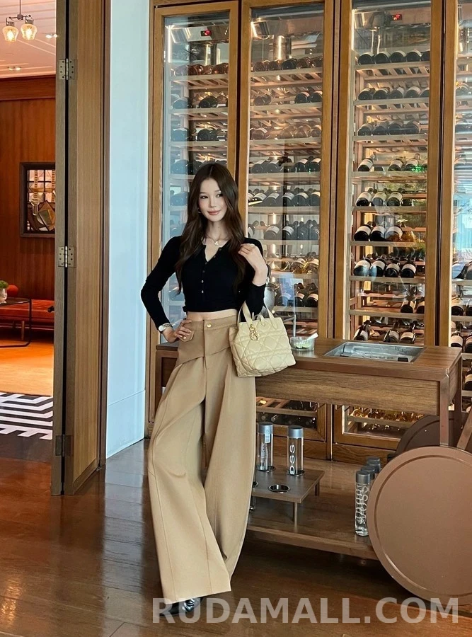 디올 디올 스커트 오버레이 와이드 팬츠 상세 이미지