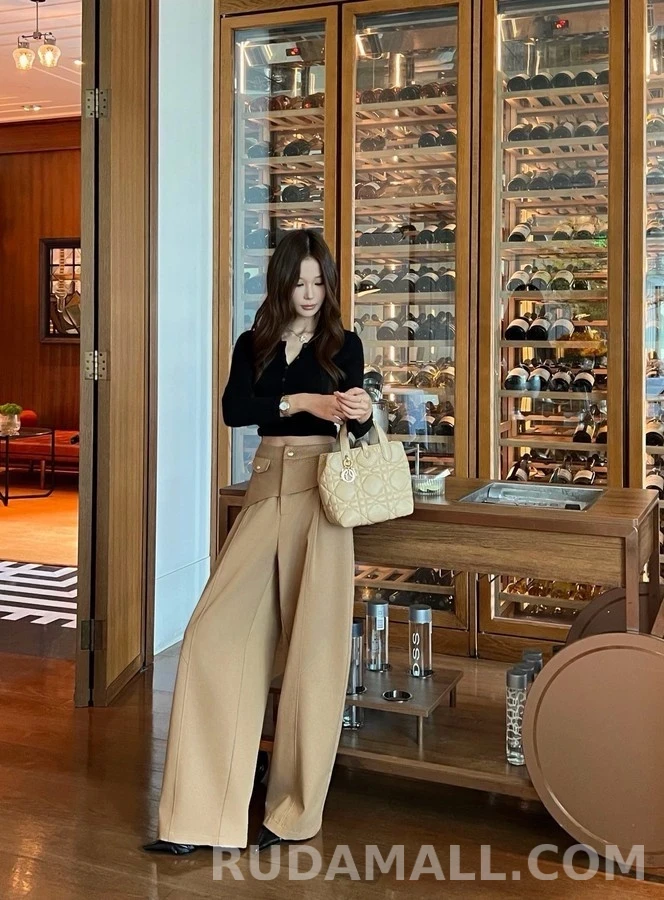디올 디올 스커트 오버레이 와이드 팬츠 상세 이미지