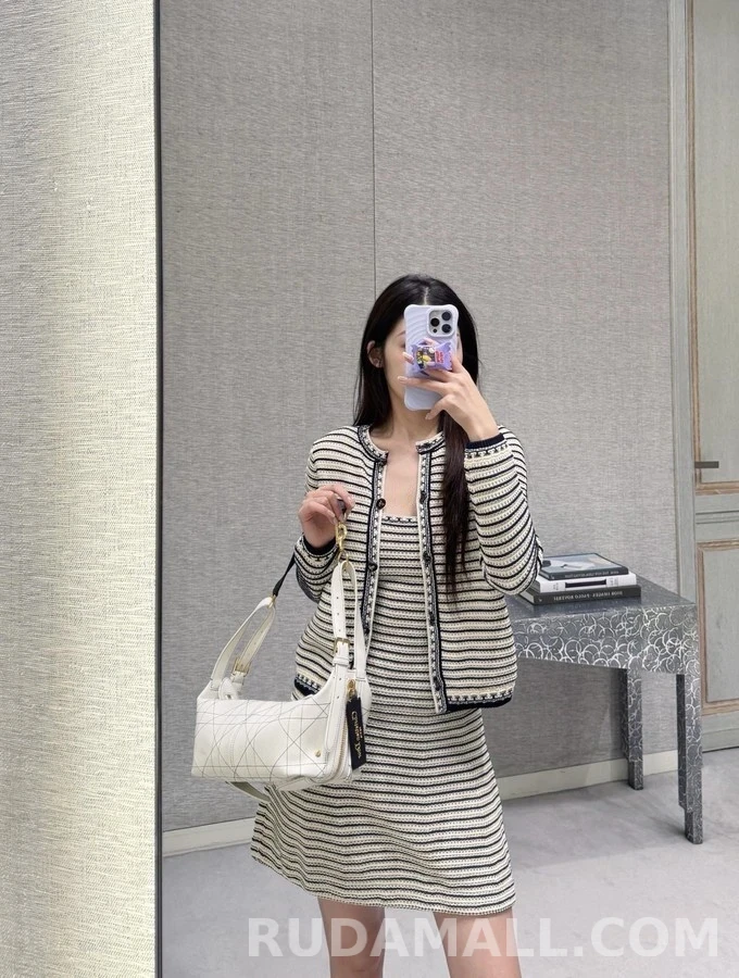 디올 디올 스트라이프 가디건 상세 이미지