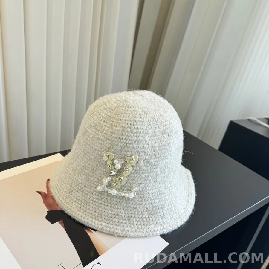 루이비통 루이비통 진주 플라워 버킷햇 상세 이미지