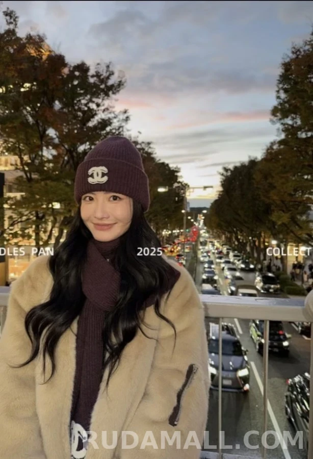 샤넬 샤넬 로고 비니 상세 이미지