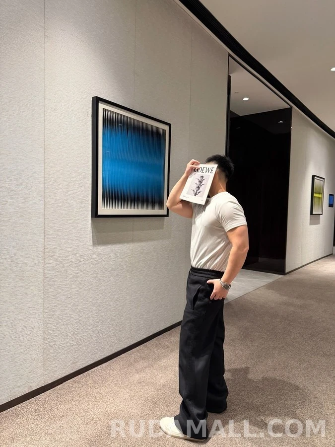 디올 디올 오브리크 자카드 와이드 팬츠 상세 이미지
