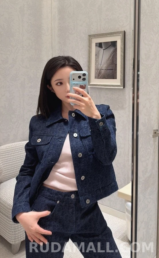 디올 디올 오블리크 데님 자켓 상세 이미지