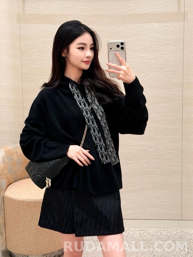 디올 디올 오블리크 드로스트링 후드 맨투맨 상세 이미지